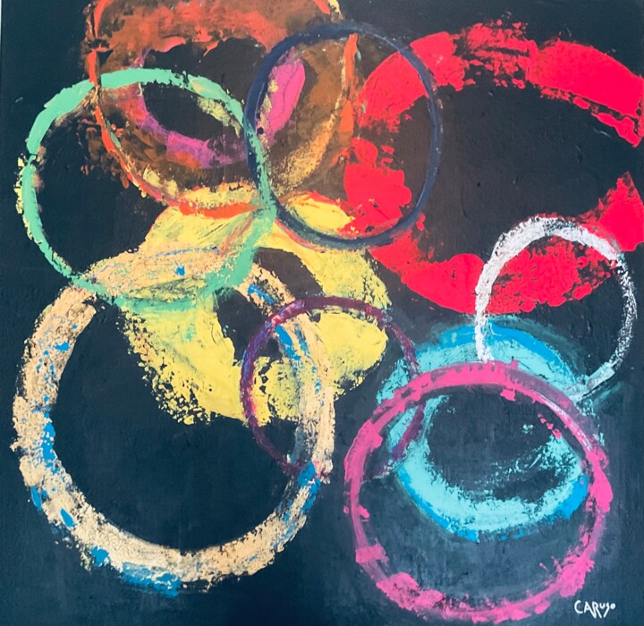 Unit # 1780 “Infinity” 绘画, 36x36 in
