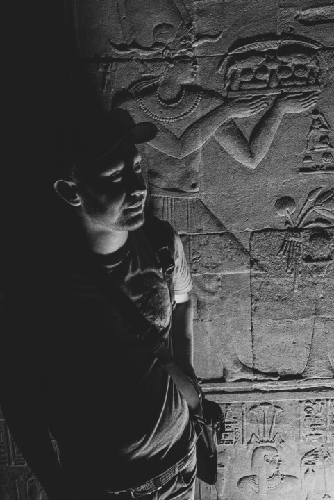 Bas-relief, Philae, 2023 Fotografie, 11,8x7,9 in