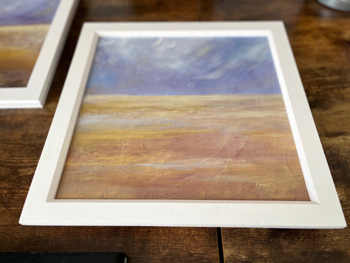Work presented framed