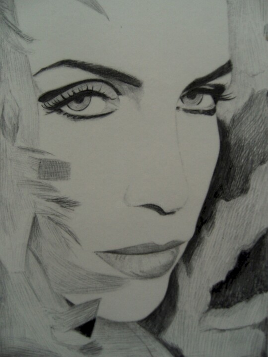 Annie Lennox Σχέδιο, 11,8x8,3 in