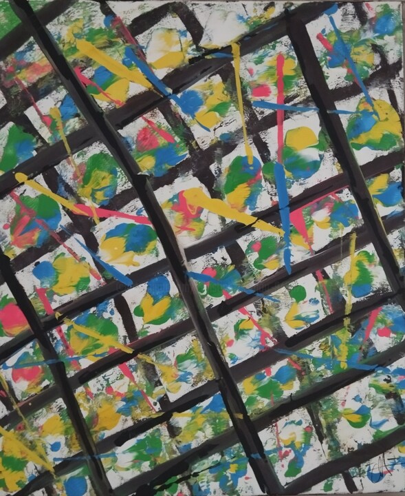 绘画,  21.7x18.1 in 