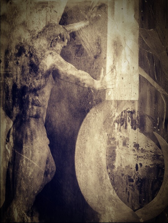 Photography titled "Push." by Dave English, Original Artwork, Digital Photography