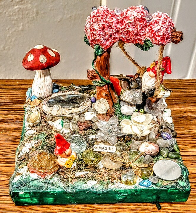 Dewdrops and Dreams Sculptuur, 5x6 in