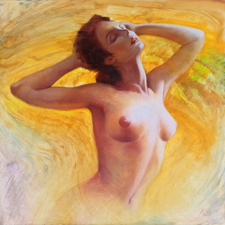 ☀️ Plein Soleil ☀️ Full Sun 绘画, 31.5x31.5 in
