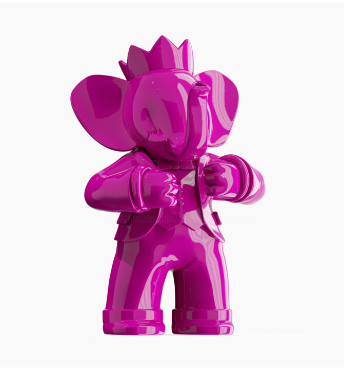 Babolex rose edition 1 Scultura, 27,6x11,8 in