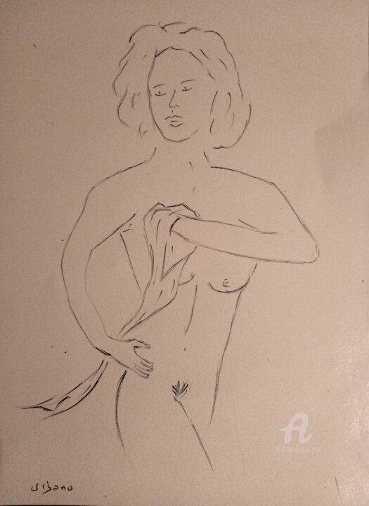 Ebauche Mathilde 图画, 16.1x11.8 in