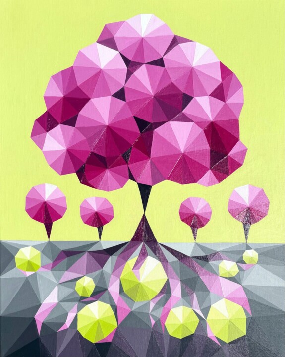 FAMILY TREE OF POWER Ζωγραφική, 19,7x15,8 in