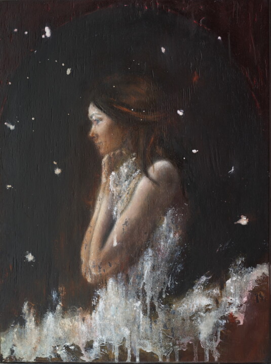 My Ballet Dancer Archetype 绘画, 15.8x11.8 in