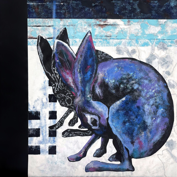 «Winter Dawn», 2025 Paiting 绘画, 39.4x39.4 in