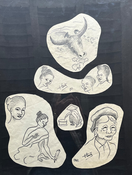 Indochinoises 图画, 25.6x19.7 in