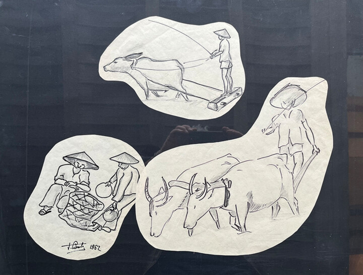 Buffles I. 图画, 19.7x25.6 in