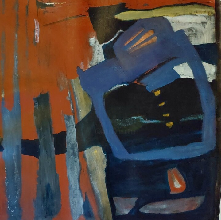 Intelligence artificielle et médiocrité demandée 绘画, 29.1x28.7 in