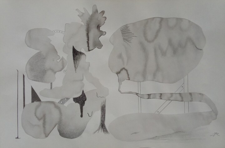 Au théâtre 图画, 12.8x19.7 in
