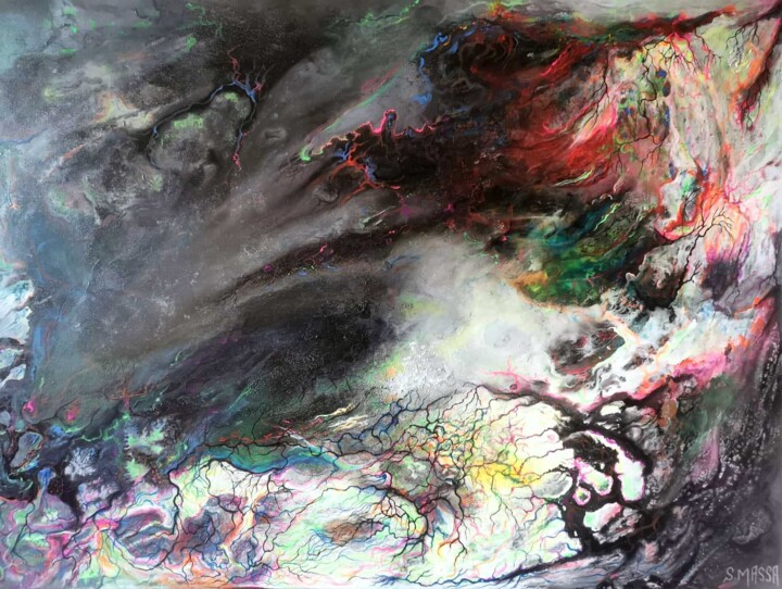Strange view 3 绘画, 23.6x31.5 in