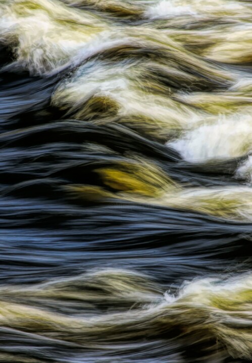 Photography titled "WavesAgain." by Dave English, Original Artwork, Digital Photography