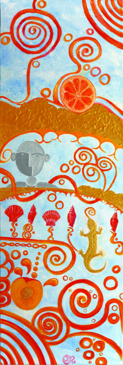 Marrakech Dream 绘画, 35.4x11.8 in