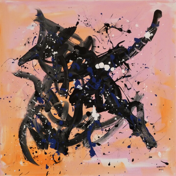 AB 89 绘画, 31.5x31.5 in