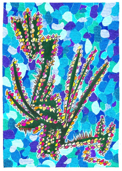 Herbstgedanken №2 Drawing, 11.7x8.3 in