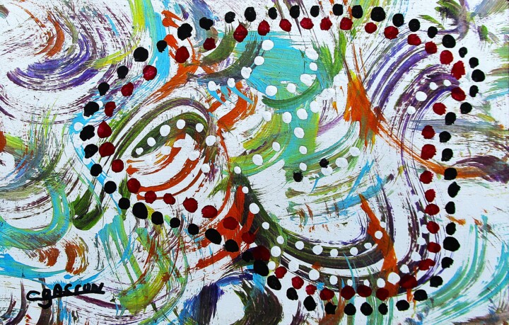 绘画,  5.1x7.1 in 