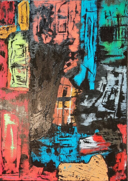 绘画,  27.6x19.7 in 