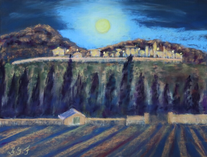 Nuit, au repos éternel de Goudargues 绘画