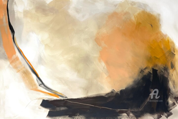 Outside The Lines Painting, 39.4x59.1 in