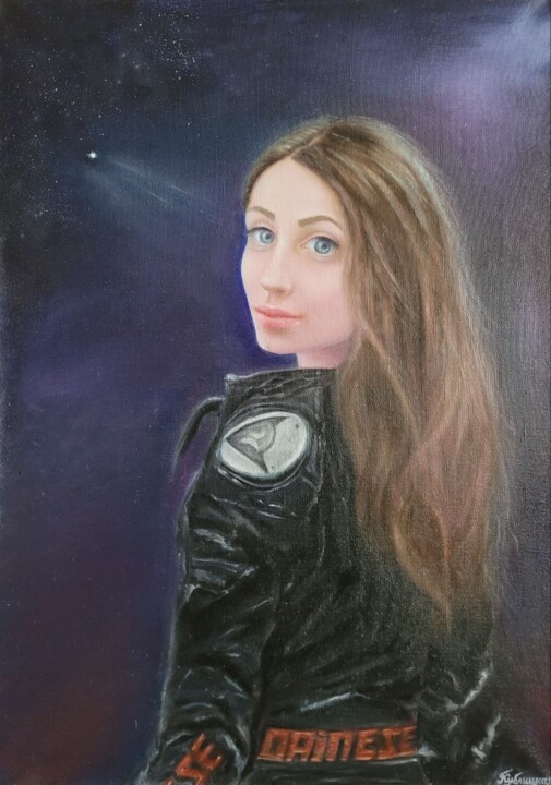 Таня. Жизнь на скорости. 绘画, 27.6x19.7 in