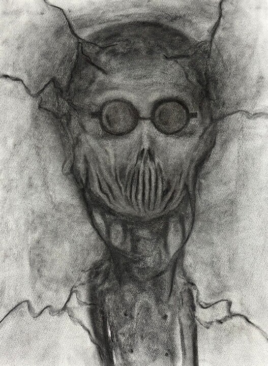Illegal alien Desenho, 24x18 in