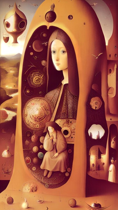 Whispers of the Enchanted Cocoon 数字艺术