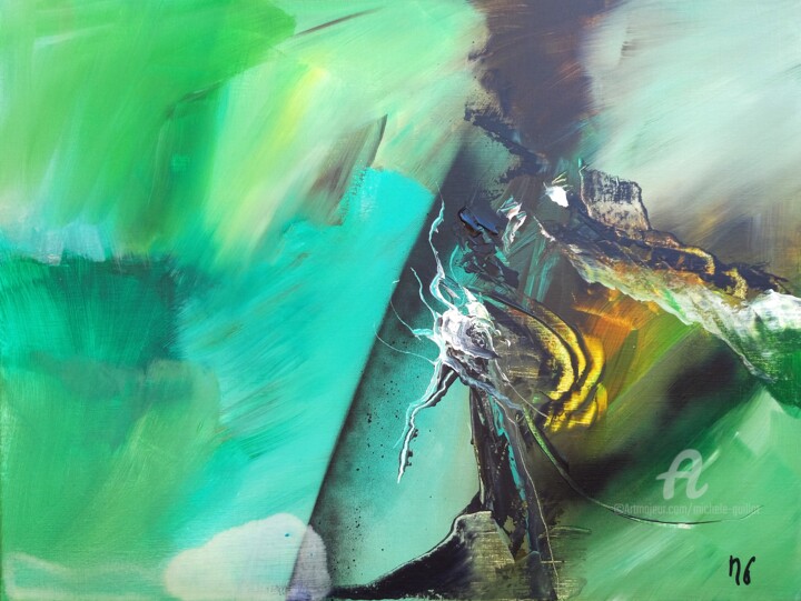 SOUFFLE DU PRINTEMPS / BREATH OF SPRING Pintura, 18,1x24 in