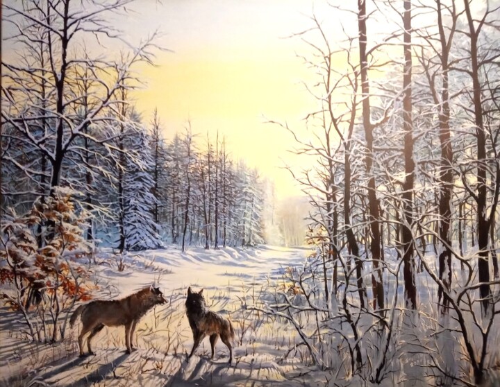 Wilki 绘画, 31.5x39.4 in
