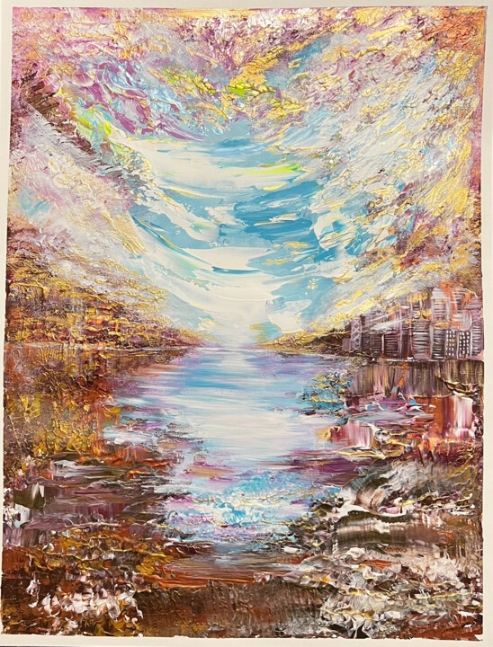 Сны рассвета 绘画, 25.6x20.5 in