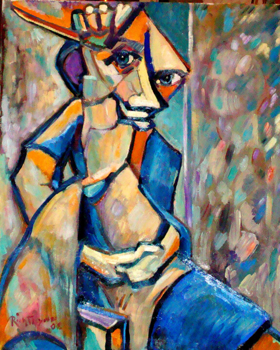 绘画,  30x24 in 