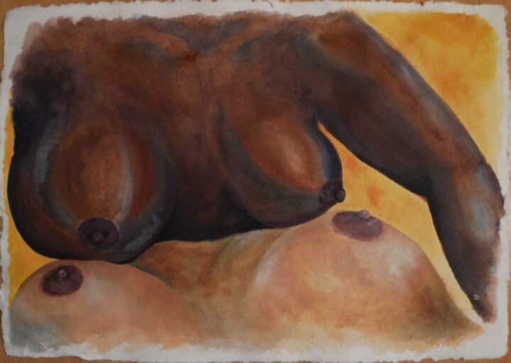 Exquise fusion 绘画, 23.6x33.1 in