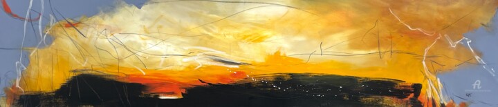 Firecracker Pintura, 16,9x78,7 in