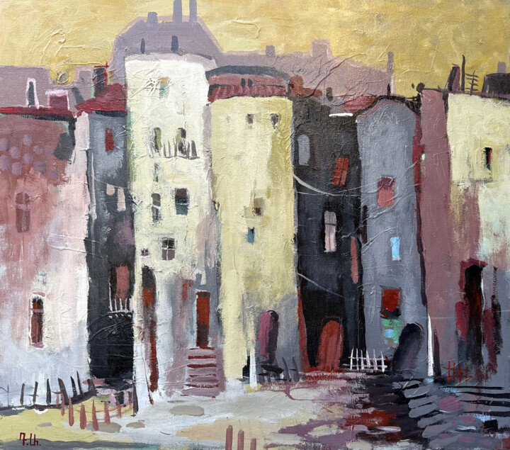 Time-Worn Walls Schilderij, 27,6x31,5 in