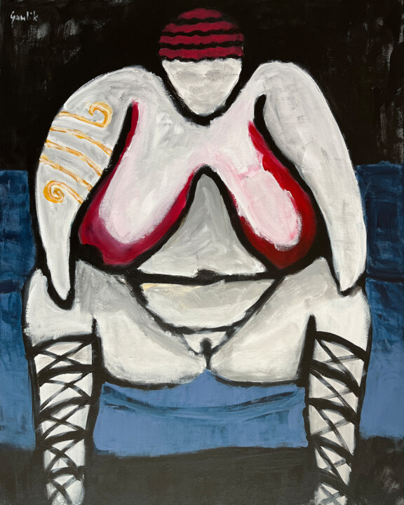 Venus from Sega di Ala on the couch 绘画, 39.4x31.5 in