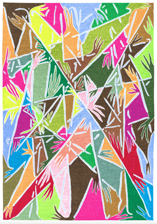 图画,  16.5x11.7 in 