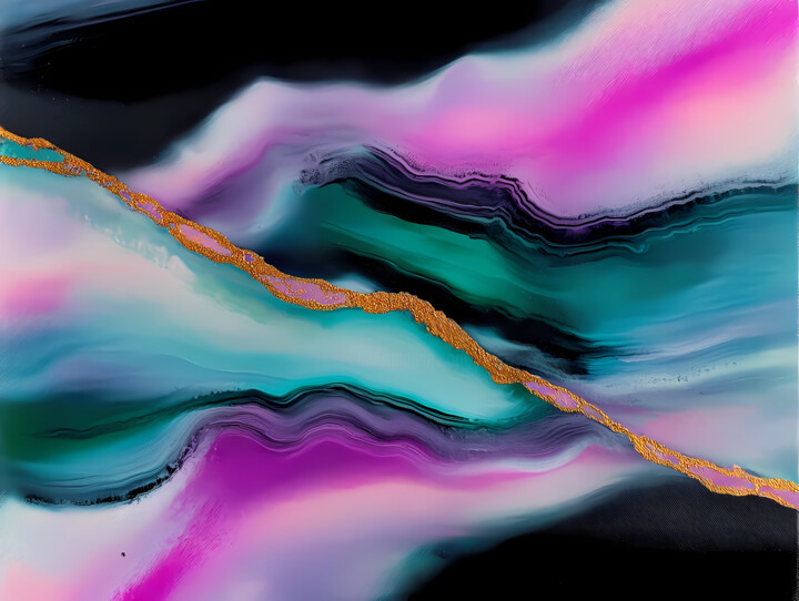 Galaxy Agate 数字艺术