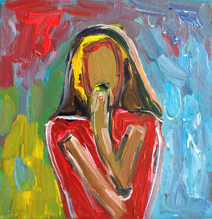 The power within 绘画, 7.9x7.9 in