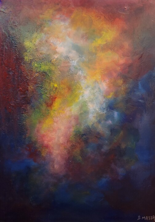 Emanation 3 绘画, 19.7x27.6 in
