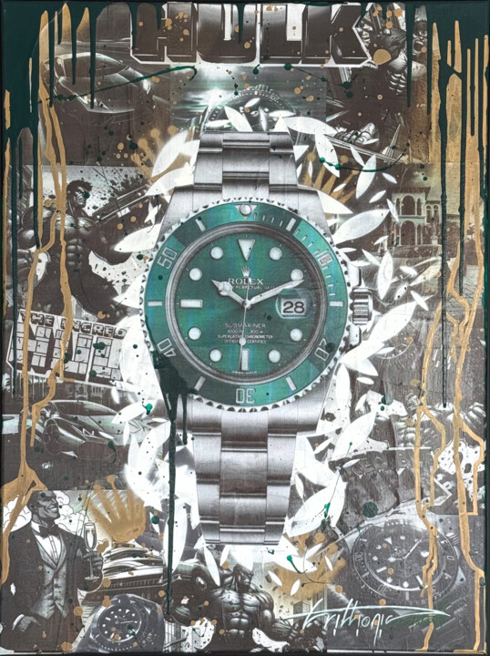 The Beast 拼贴, 31.5x23.6 in