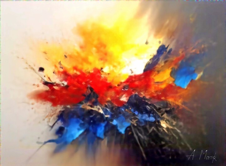 Ember Storm 印花与版画, 37x78 in