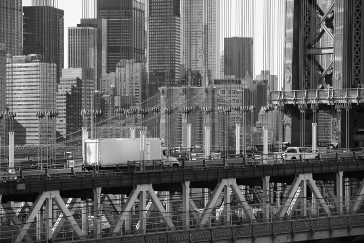 NB01 - Manhattan and Brooklyn Overpasses Фотография, 39,4x59,1 in