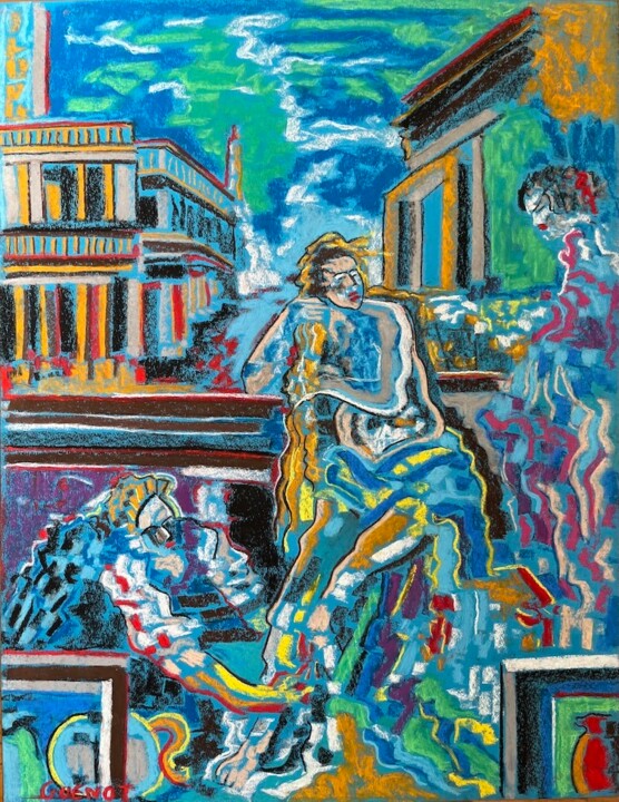 artemisia gentileschi 4 图画, 25.6x19.7 in