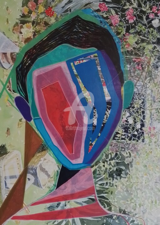 绘画,  27.6x19.7 in 