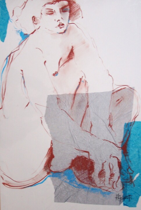 Florance 拼贴, 27.6x19.7 in