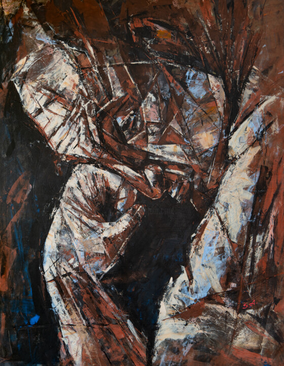 绘画,  35.4x27.6 in 