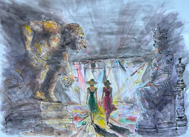 Catwalk Рисунок, 19,7x27,6 in
