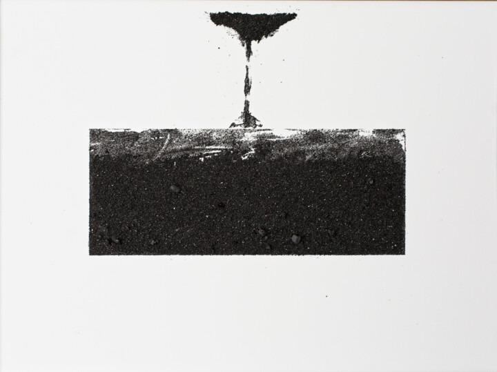 8 milliards 绘画, 19.7x27.6 in